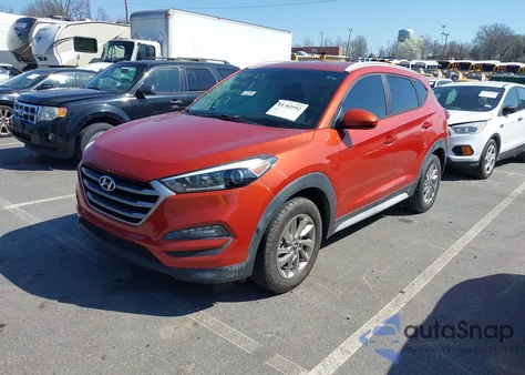2017 Hyundai Tucson Se из США, поврежденный, VIN KM8J33A48HU396127